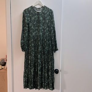 Zara Maxi Dress Floral soft drapey